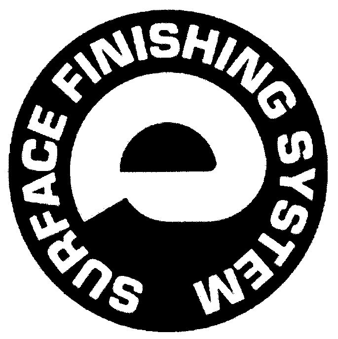 Trademark Logo E SURFACE FINISHING SYSTEM