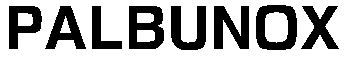 Trademark Logo PALBUNOX