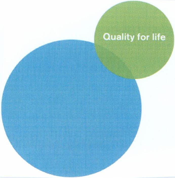 Trademark Logo QUALITY FOR LIFE