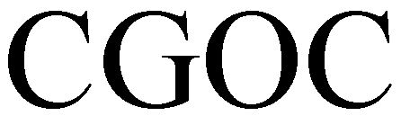 Trademark Logo CGOC