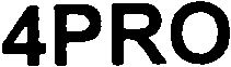 Trademark Logo 4PRO