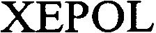 Trademark Logo XEPOL