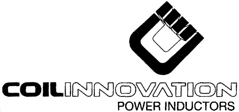 Trademark Logo COIL INNOVATION POWER INDUCTORS