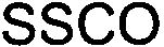 Trademark Logo SSCO