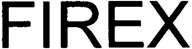 Trademark Logo FIREX