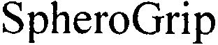 Trademark Logo SPHEROGRIP