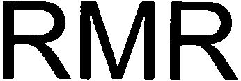 Trademark Logo RMR