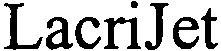 Trademark Logo LACRIJET