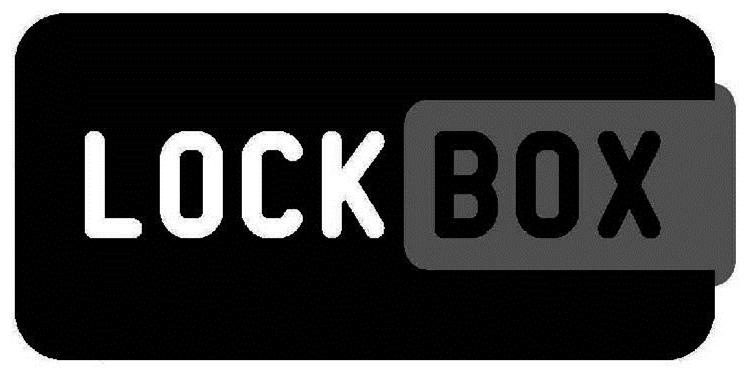 Trademark Logo LOCK BOX