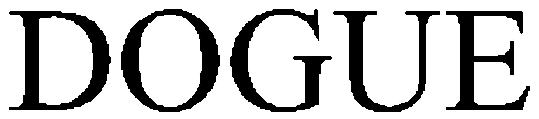 Trademark Logo DOGUE