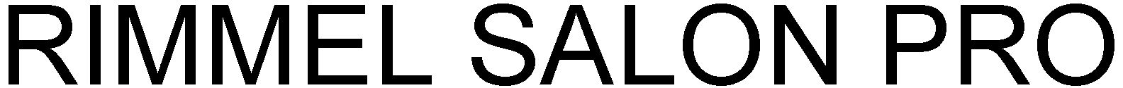 Trademark Logo RIMMEL SALON PRO