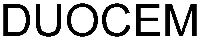 Trademark Logo DUOCEM