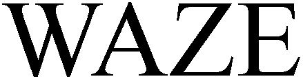 Trademark Logo WAZE