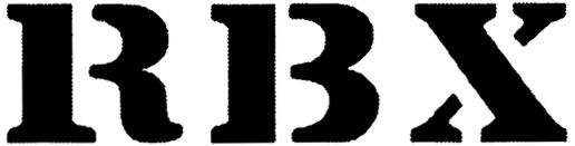 Trademark Logo RBX