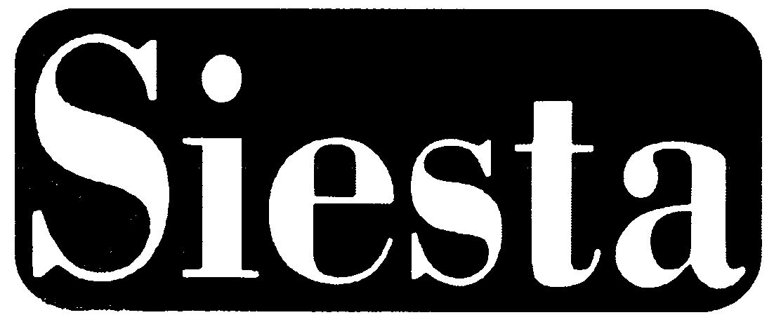 Trademark Logo SIESTA