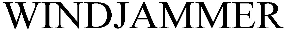 Trademark Logo WINDJAMMER