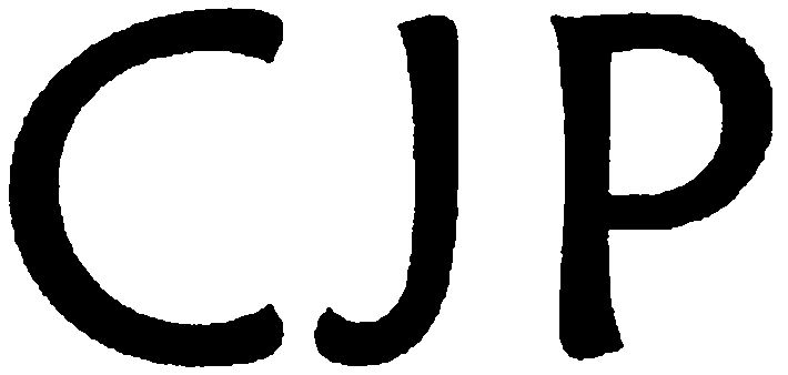 Trademark Logo CJP