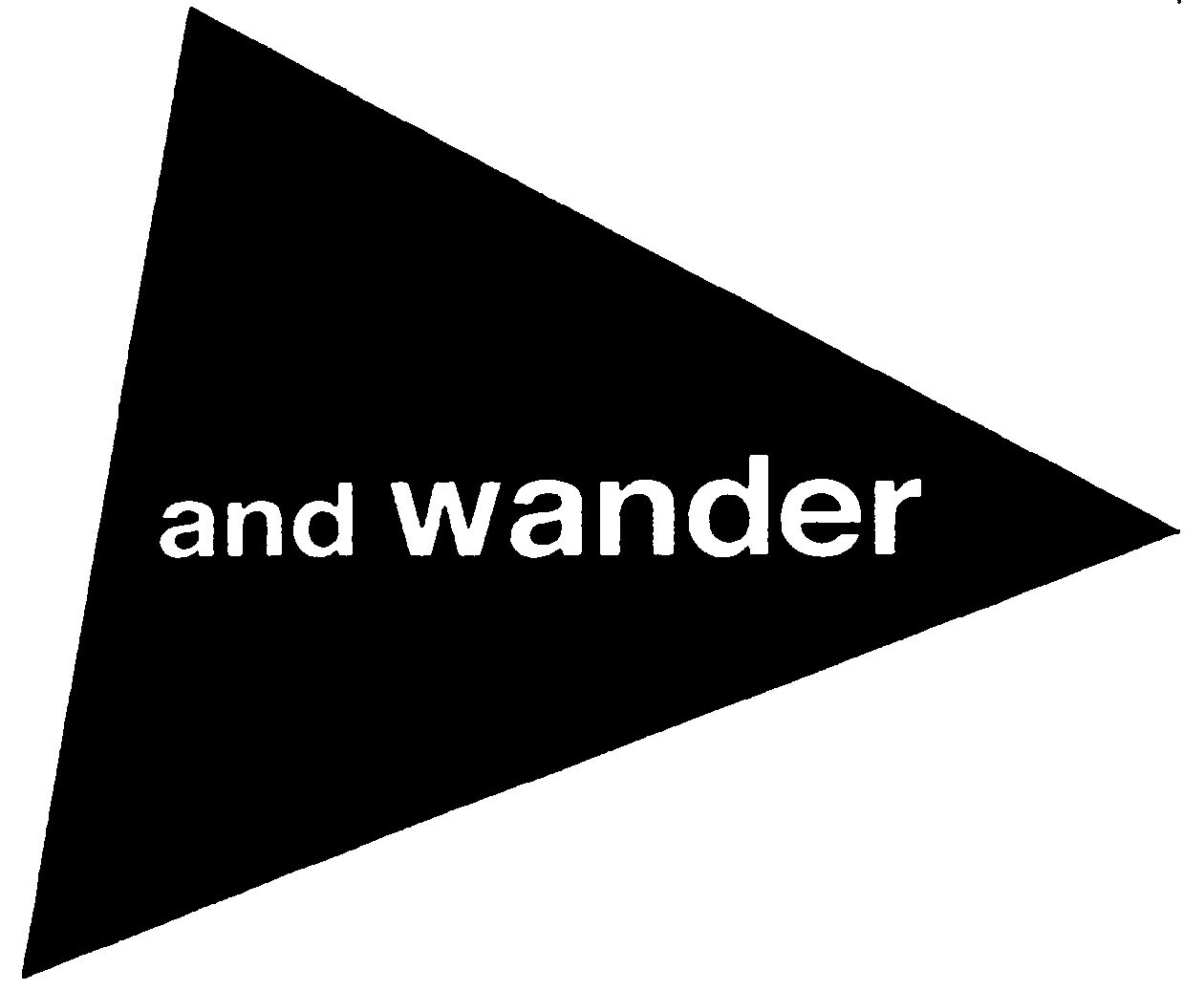 Trademark Logo AND WANDER