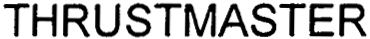 Trademark Logo THRUSTMASTER