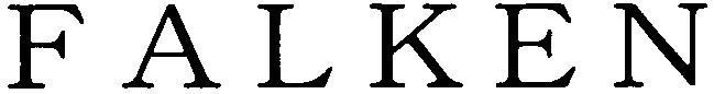 Trademark Logo F A L K E N