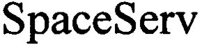 Trademark Logo SPACESERV