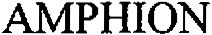 Trademark Logo AMPHION