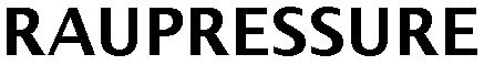 Trademark Logo RAUPRESSURE