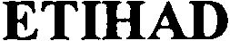 Trademark Logo ETIHAD