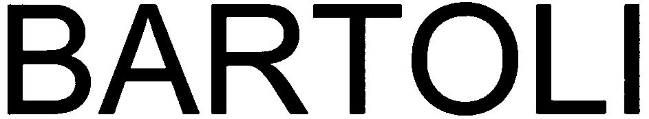 Trademark Logo BARTOLI