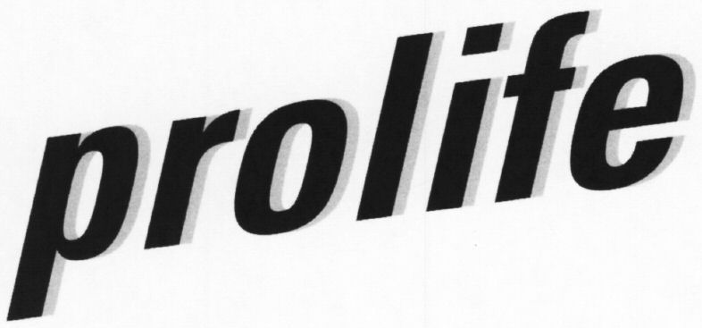 Trademark Logo PROLIFE