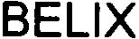 Trademark Logo BELIX