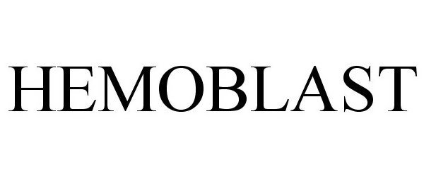 Trademark Logo HEMOBLAST