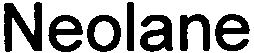 Trademark Logo NEOLANE