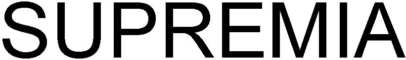 Trademark Logo SUPREMIA