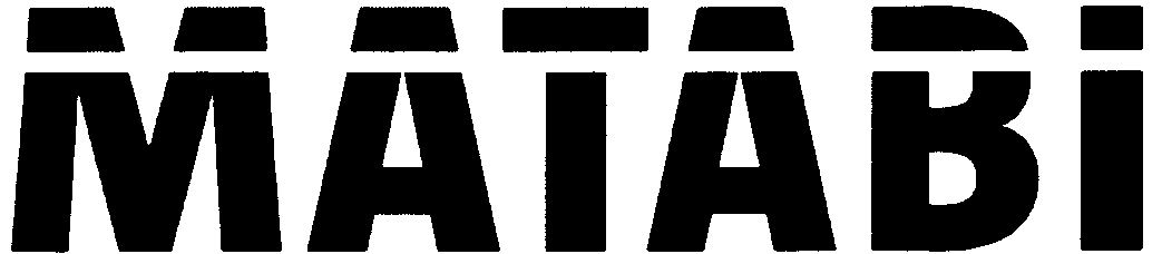 Trademark Logo MATABI