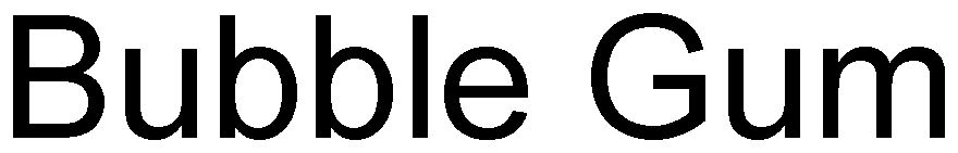 Trademark Logo BUBBLE GUM