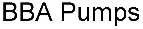 Trademark Logo BBA PUMPS
