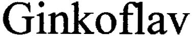 Trademark Logo GINKOFLAV