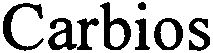 Trademark Logo CARBIOS