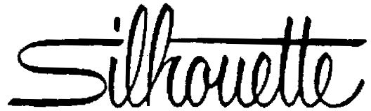 Trademark Logo SILHOUETTE