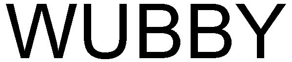 Trademark Logo WUBBY