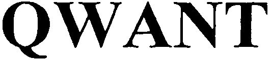 Trademark Logo QWANT
