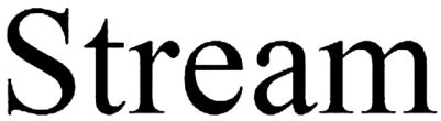 Trademark Logo STREAM