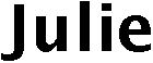 Trademark Logo JULIE