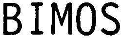 Trademark Logo BIMOS