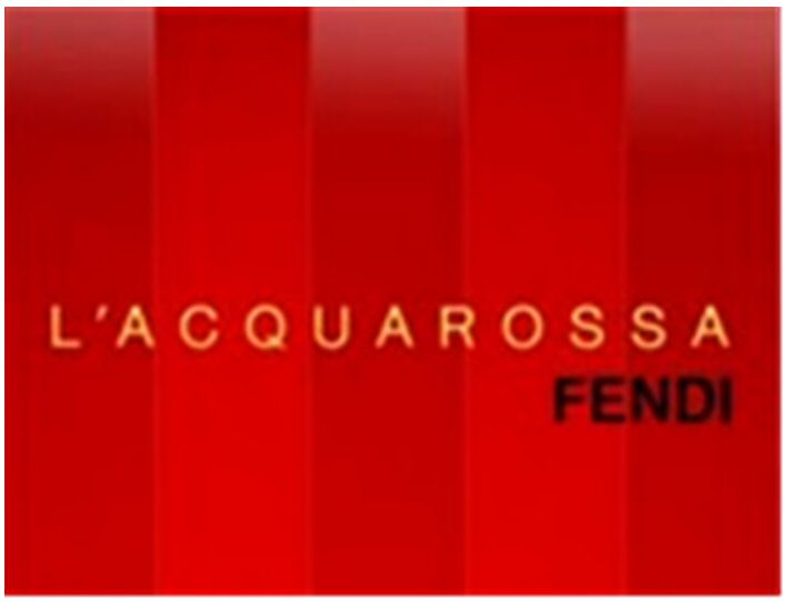 Trademark Logo L'ACQUAROSSA FENDI