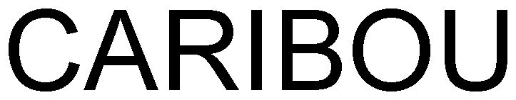 Trademark Logo CARIBOU