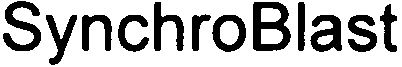 Trademark Logo SYNCHROBLAST