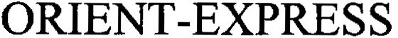 Trademark Logo ORIENT-EXPRESS