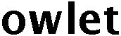 Trademark Logo OWLET